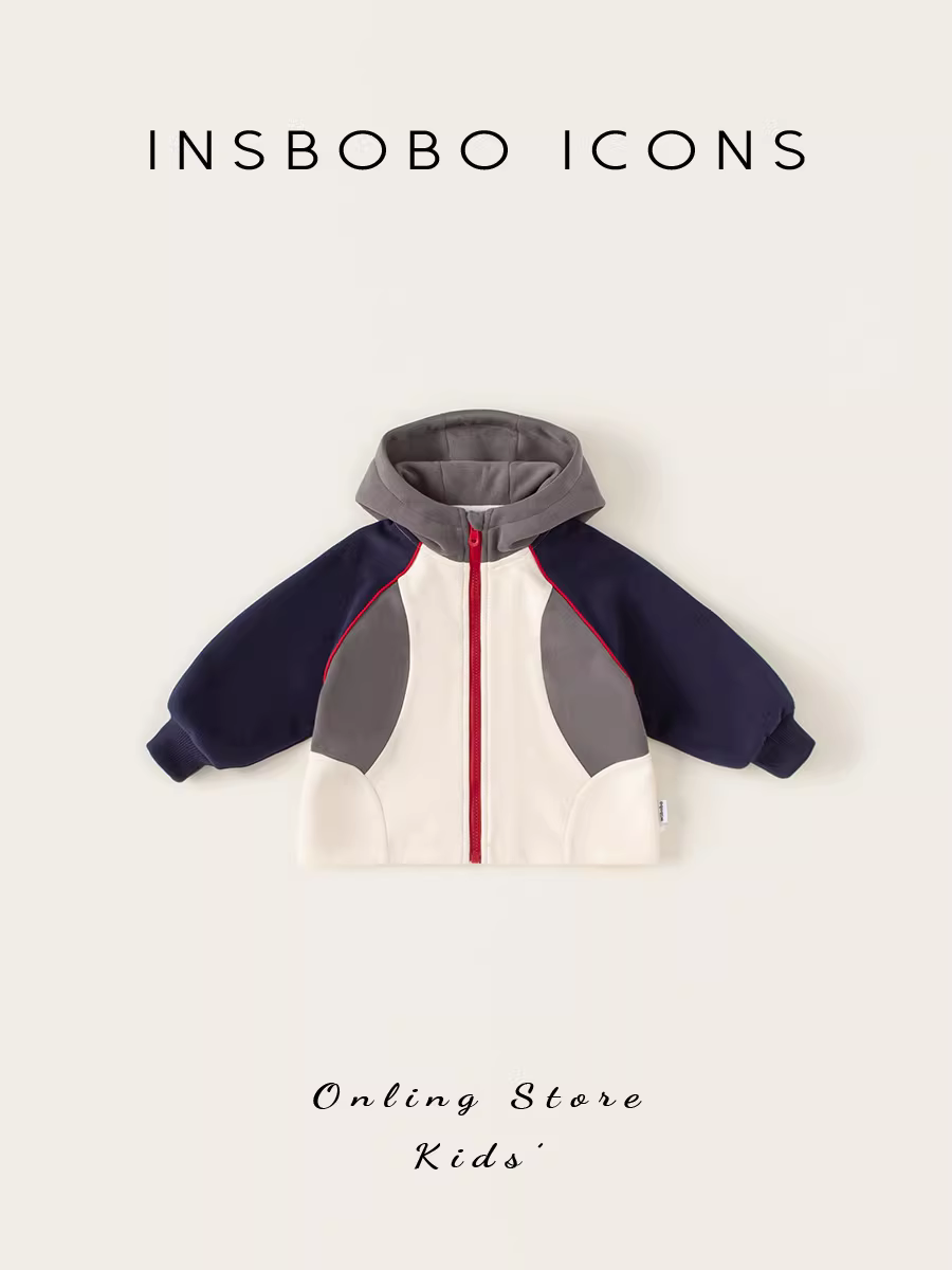 Áo khoác bé trai, quần áo mùa thu trẻ em, áo bé gái, áo khoác có mũ mùa thu cho bé, quần áo mùa thu mới 2025, quần áo trẻ em