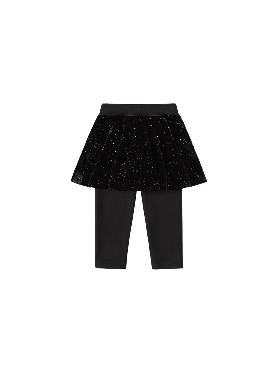 Quần bé gái INSbobo 2025 kiểu mới dày dặn mùa đông, quần váy trẻ em, quần thời trang thu đông cho bé.