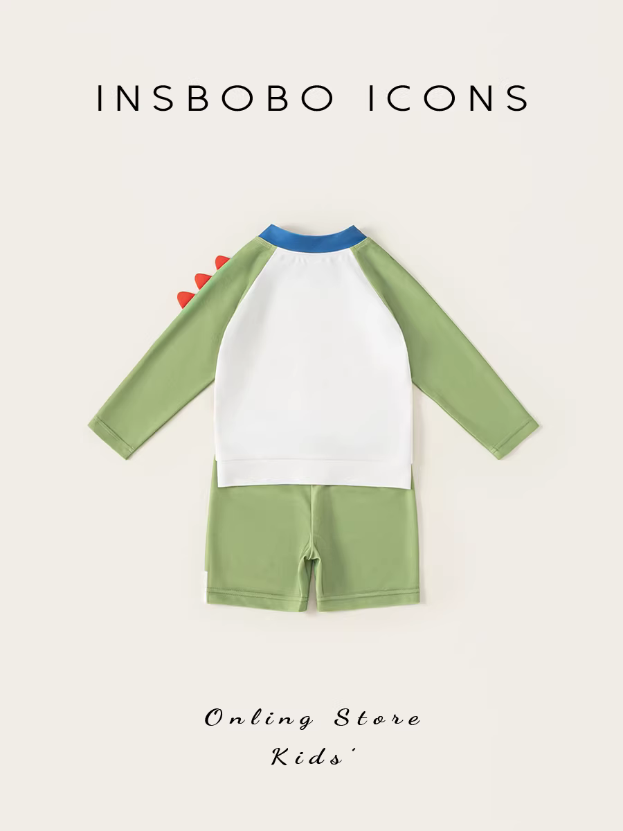 Đồ bơi bé trai INSbobo hè 2025 kiểu mới, bộ đồ bơi trẻ em, đồ bơi mùa hè, quần áo trẻ sơ sinh, kiểu dáng đẹp trai