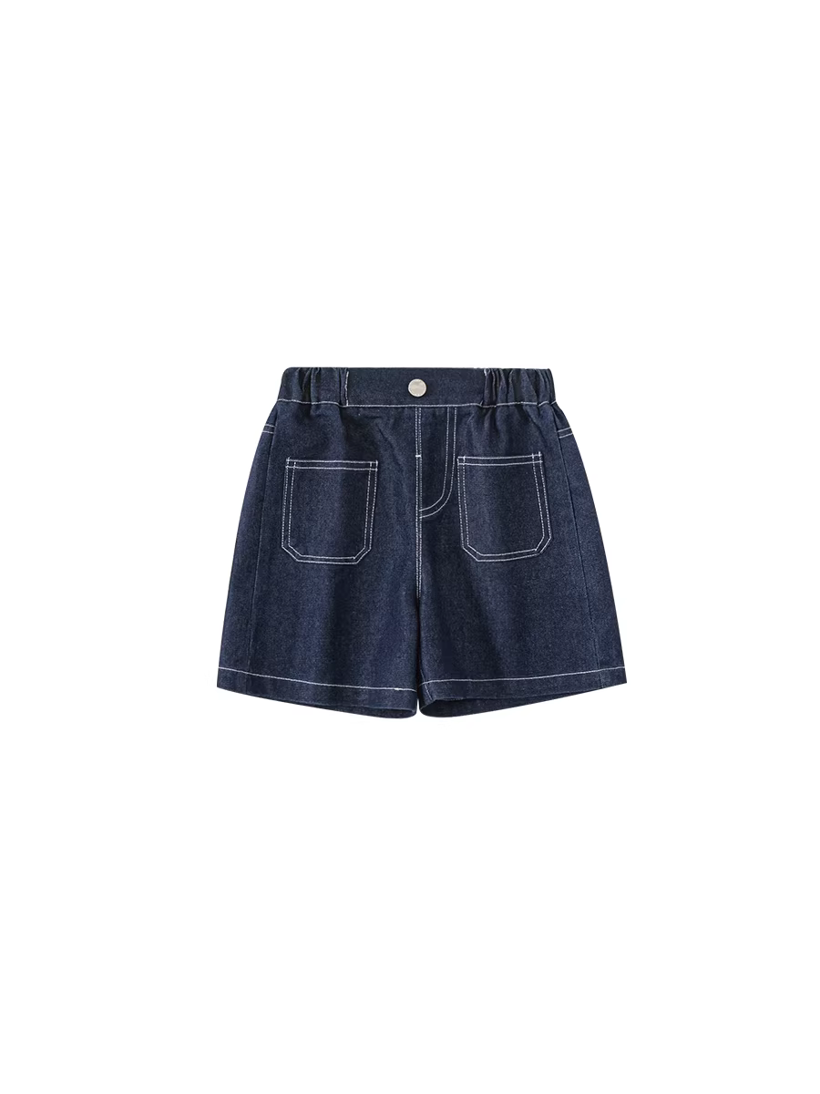 Quần trẻ em INSbobo hè 2025, quần đùi bé trai mới, quần jean bé mùa hè mỏng đa năng, quần áo trẻ em