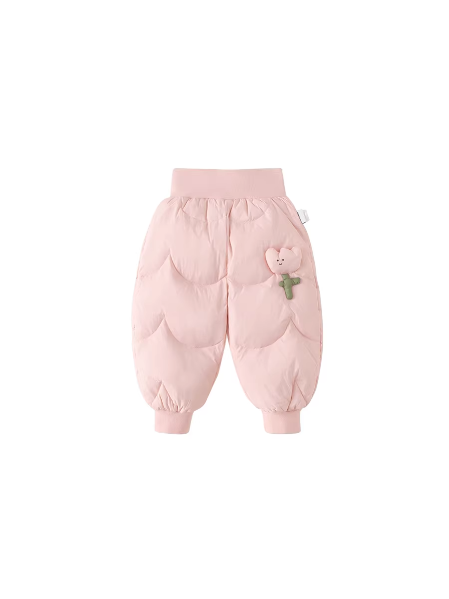 Quần lông vũ trẻ em mùa đông, quần bé mùa đông 2025, quần lông vũ trẻ em mới, quần ấm lông vịt trắng 90%