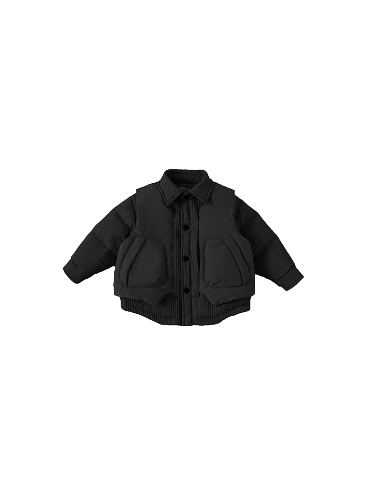 Áo khoác trẻ em, quần áo cotton bé trai mùa thu đông, quần áo cotton bé gái kiểu mới 2025, áo khoác bông cho bé, quần áo mùa đông dày dặn ấm áp