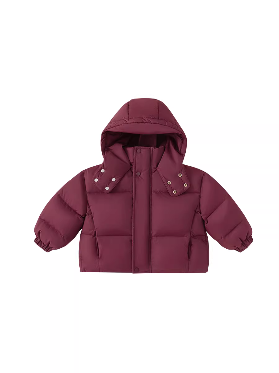 Áo khoác lông vũ INSbobo cho bé trai mùa đông 90 áo khoác lông vịt trắng áo khoác lông vũ trẻ em áo khoác mùa đông ấm áp ba lớp cho bé gái