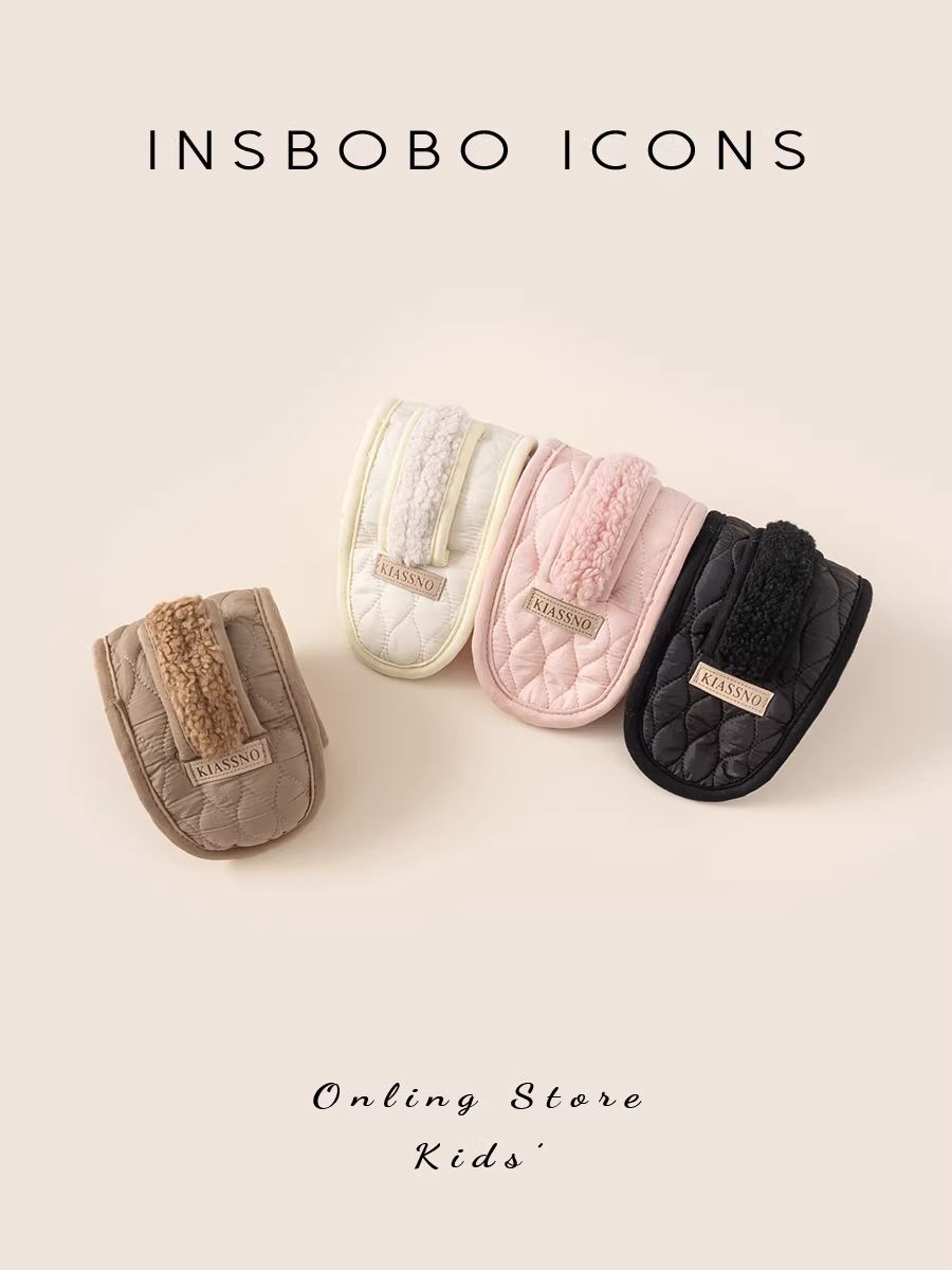 Khăn quàng cổ trẻ em INSbobo mùa thu đông mới dễ thương cho bé trai khăn quàng cổ ấm áp cho bé gái khăn quàng cổ chống gió phong cách Hàn Quốc