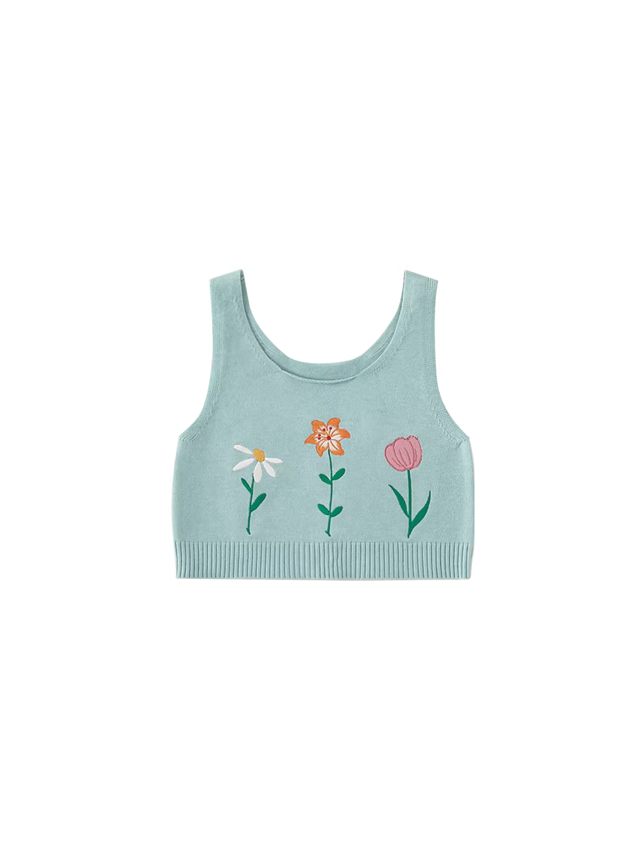 Áo len bé gái INSbobo thu đông 2025 kiểu mới, áo gile trẻ em, áo len trẻ em, áo bé gái thời trang