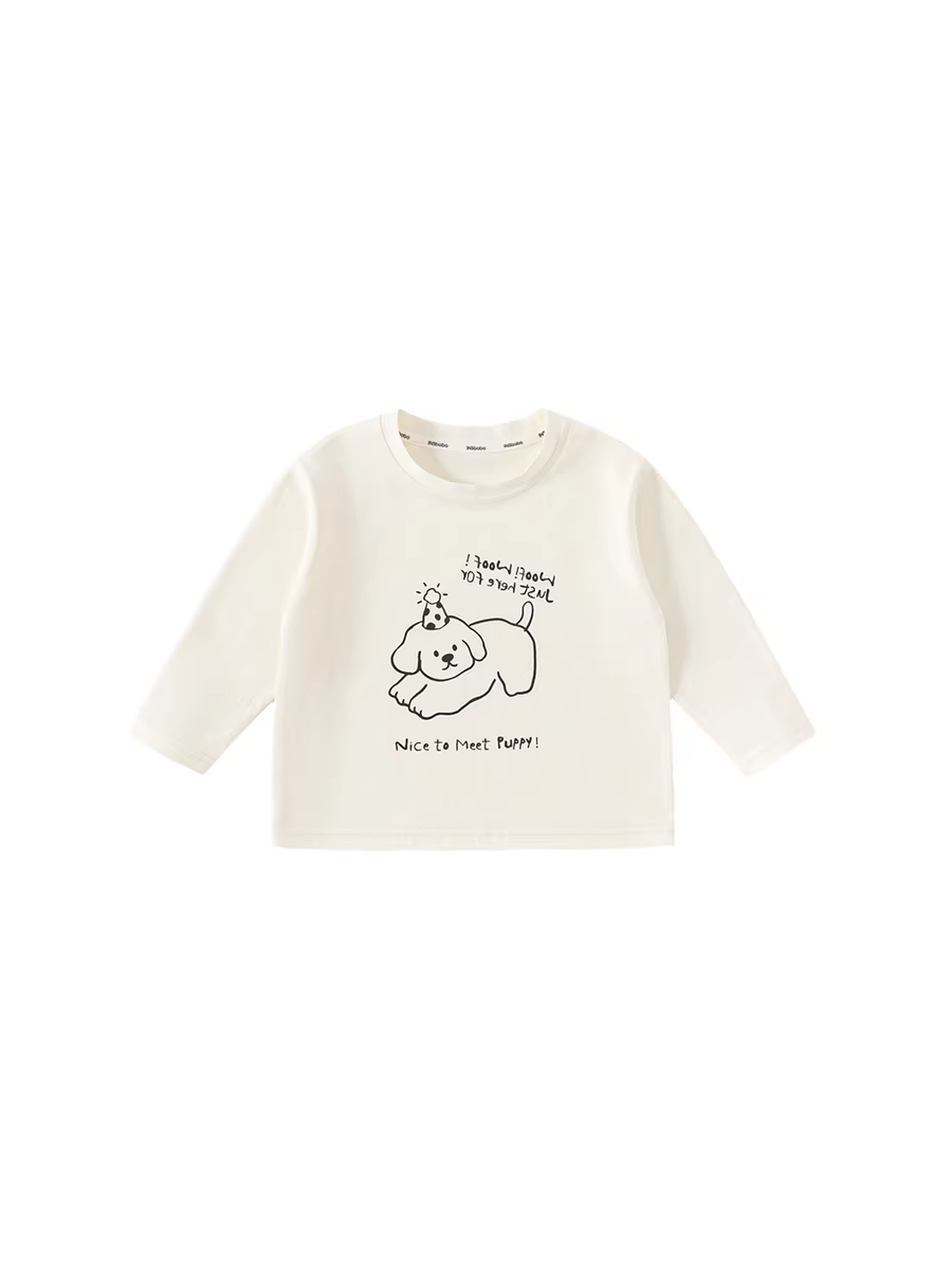 Áo thun dài tay trẻ em INSbobo mùa xuân thu, áo thời trang bé trai bé gái, quần áo trẻ em mùa thu mới 2025, kiểu dáng hợp xu hướng