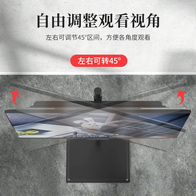 Chân đế TV xoay trái phải, lắp đặt không cần khoan, điều chỉnh độ cao, xem đa góc 14-27-34- 43-55inch