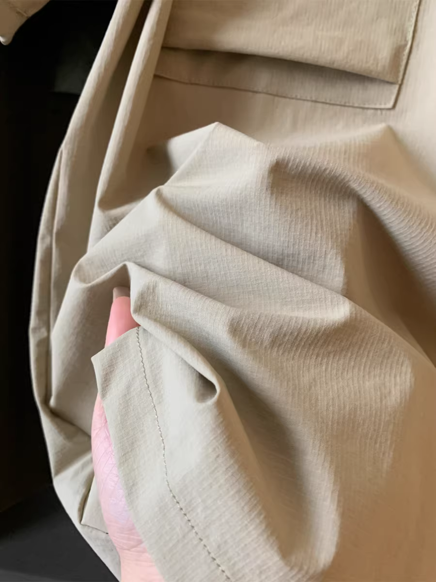 Áo thun nam tay ngắn nửa khóa kéo, chất liệu co giãn, công nghệ nhanh khô, thương hiệu Don Quixote!