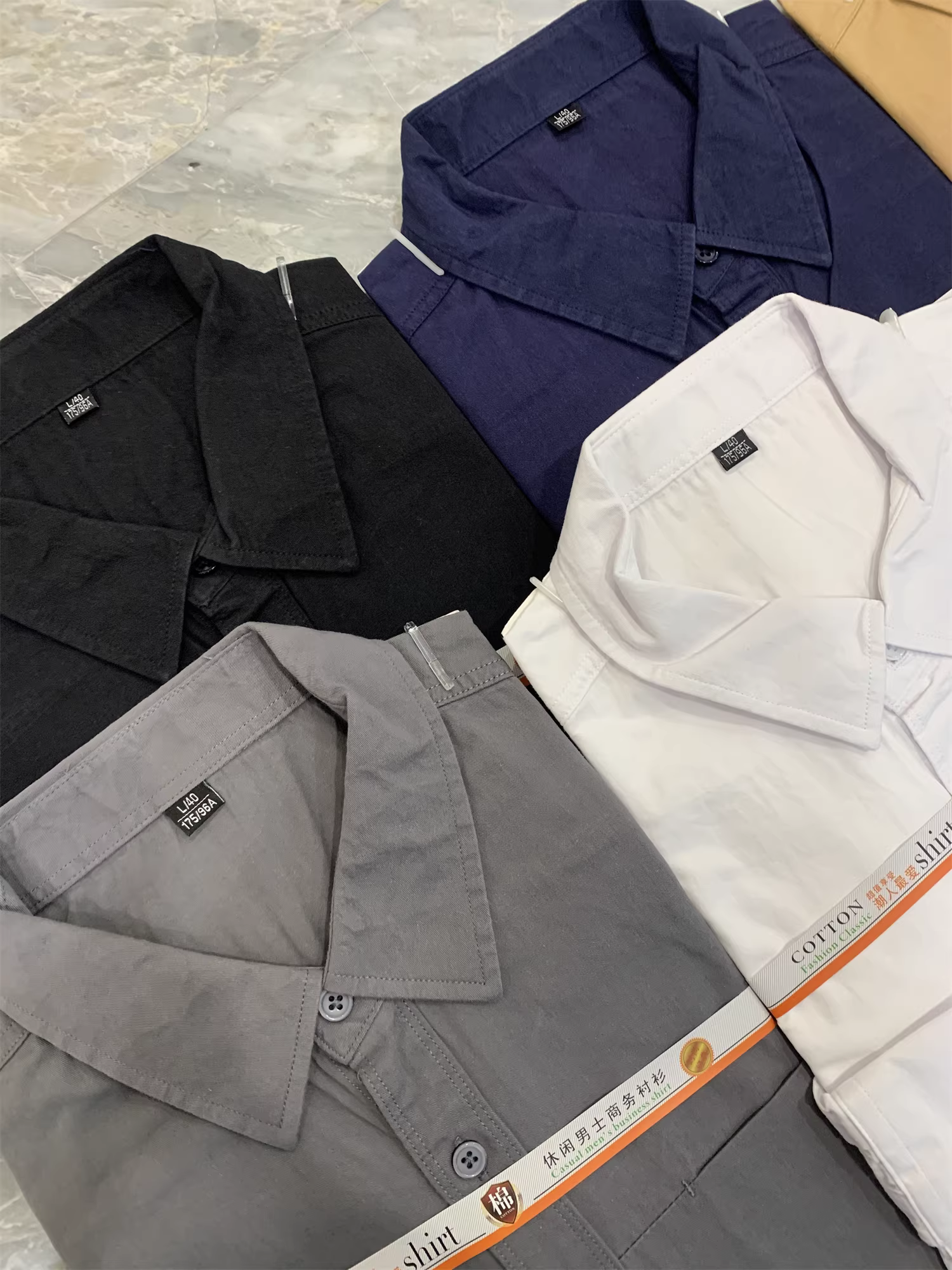 Don Quixote trông rất tuyệt! 100% cotton! Áo sơ mi nam dài tay mùa xuân hè mềm mại, thoải mái, thoáng khí, kiểu dáng thời trang.