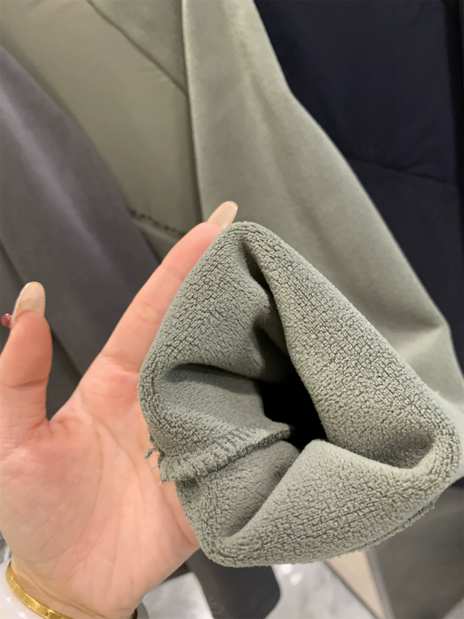 Công nghệ Don Quixote Ollie Velvet! Thiết kế may đo năng động! Áo lót giữ nhiệt mùa đông, ấm áp, có khóa kéo nửa thân, lót lông cừu.