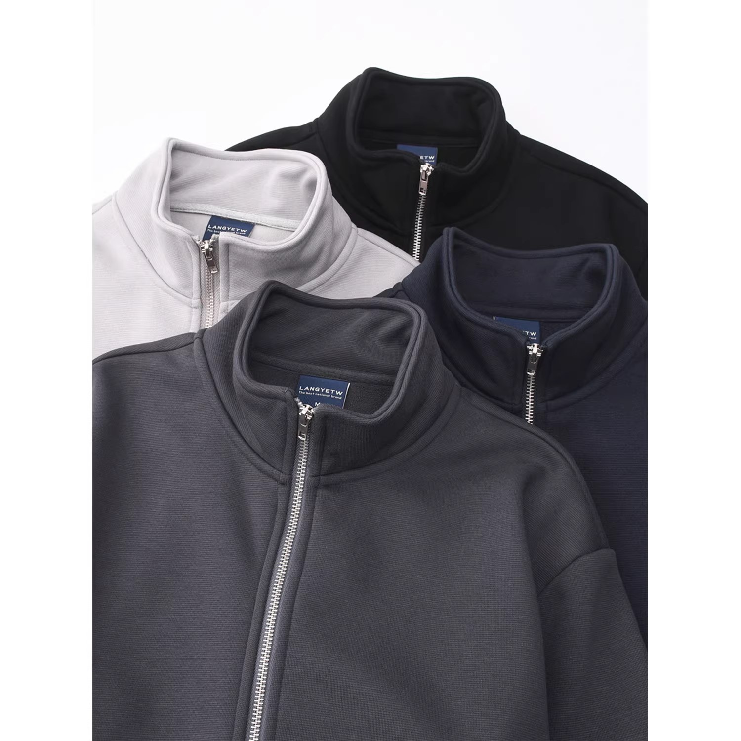 Áo khoác nỉ nam cổ đứng phong cách thời trang Don Quixote! Áo khoác nỉ dày dặn, đa năng, kiểu dáng thường ngày, thích hợp cho mùa thu đông.