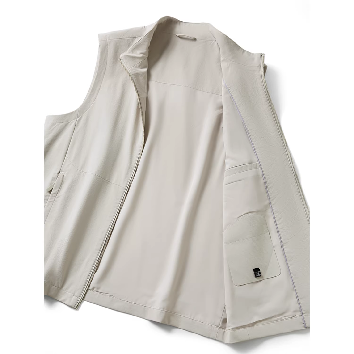 Don Quixote Urban Outdoors! Áo khoác vest nam cổ đứng, nhẹ, co giãn, thoải mái, đa năng, thích hợp cho mùa xuân và mùa hè.