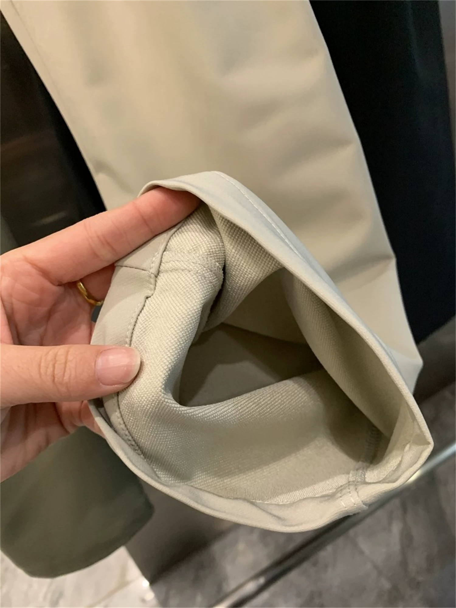 Don Quixote, người Ý, Rio Johnson! Phong cách ngoài trời! Quần âu nam dáng thẳng may đo 3D.