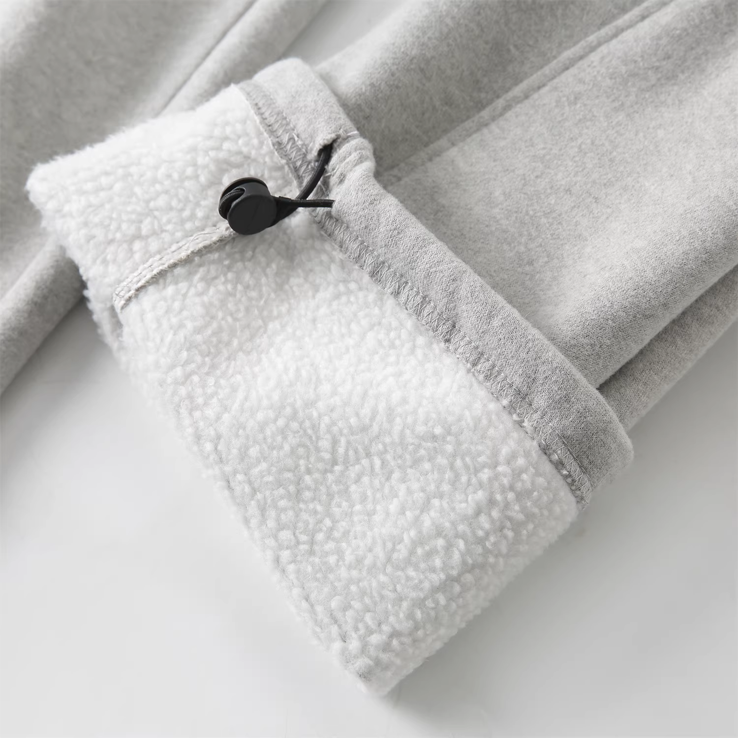 Dòng thiết kế Don Quixote! Đường may giữa 3D! Quần âu nam ống đứng mùa thu đông, lót lông cừu và dày dặn, kiểu dáng thời trang.