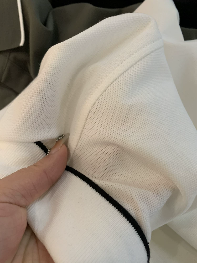 Don Quixote đi mua sắm để đặt hàng! Đơn giản và thanh lịch! Áo polo ngắn tay chất liệu cotton mềm mại mùa hè dành cho nam.