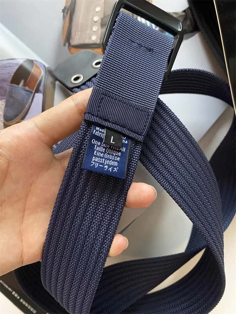 Don Quixote rất chắc chắn và bền bỉ! Được sản xuất bởi Fei Fen Manufacturing! Thắt lưng hợp kim dệt nylon đa năng dành cho nam giới.