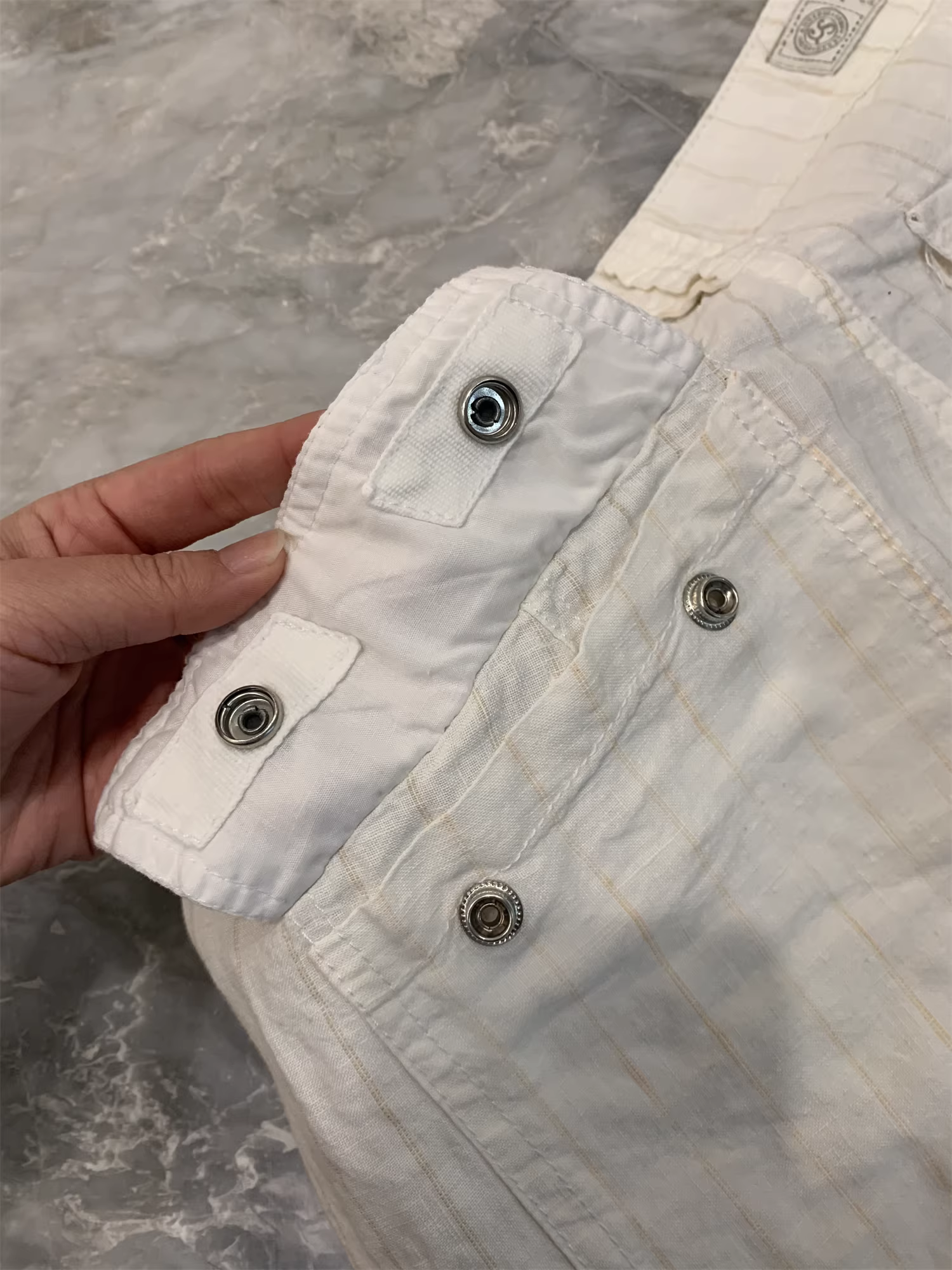 Don Quixote 100% vải lanh! Kết cấu dọc! Quần và quần short nam mùa hè mát mẻ, thấm hút mồ hôi, thoáng khí, đa năng.