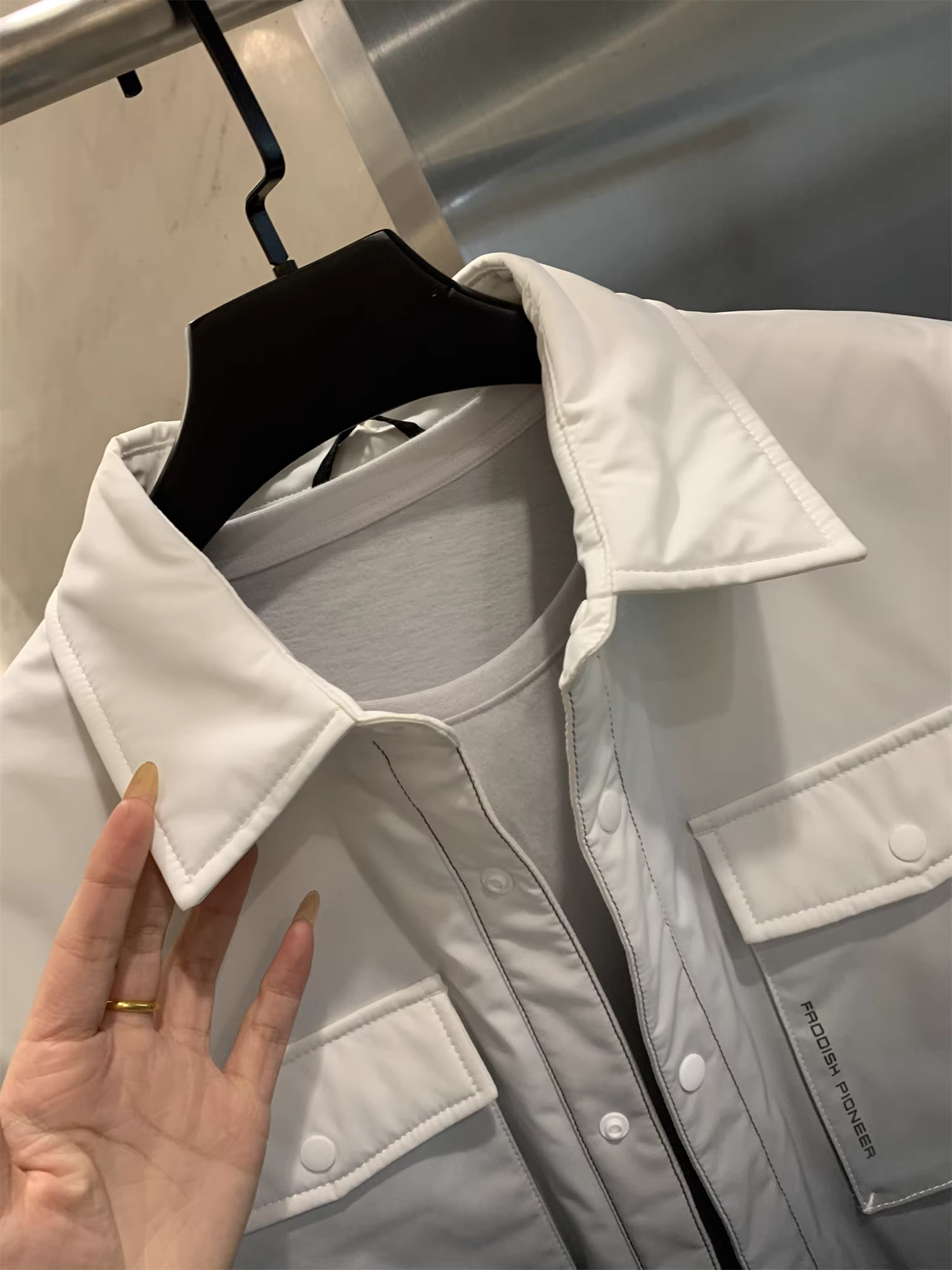 Don Quixote H series gradient series! 90% lông vịt! Áo khoác nam mùa đông kiểu dáng thường ngày, thời trang