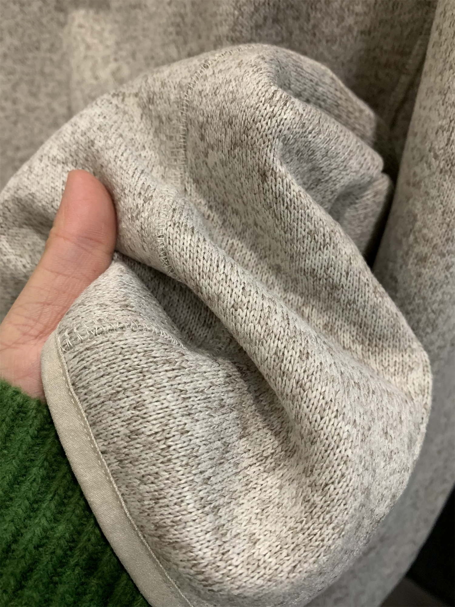 Áo khoác nỉ nam cổ đứng nửa khóa kéo, chất liệu len hoa cationic dệt kim, kiểu dáng thường ngày mùa thu đông, thương hiệu Don Quixote Outdoor Bird!