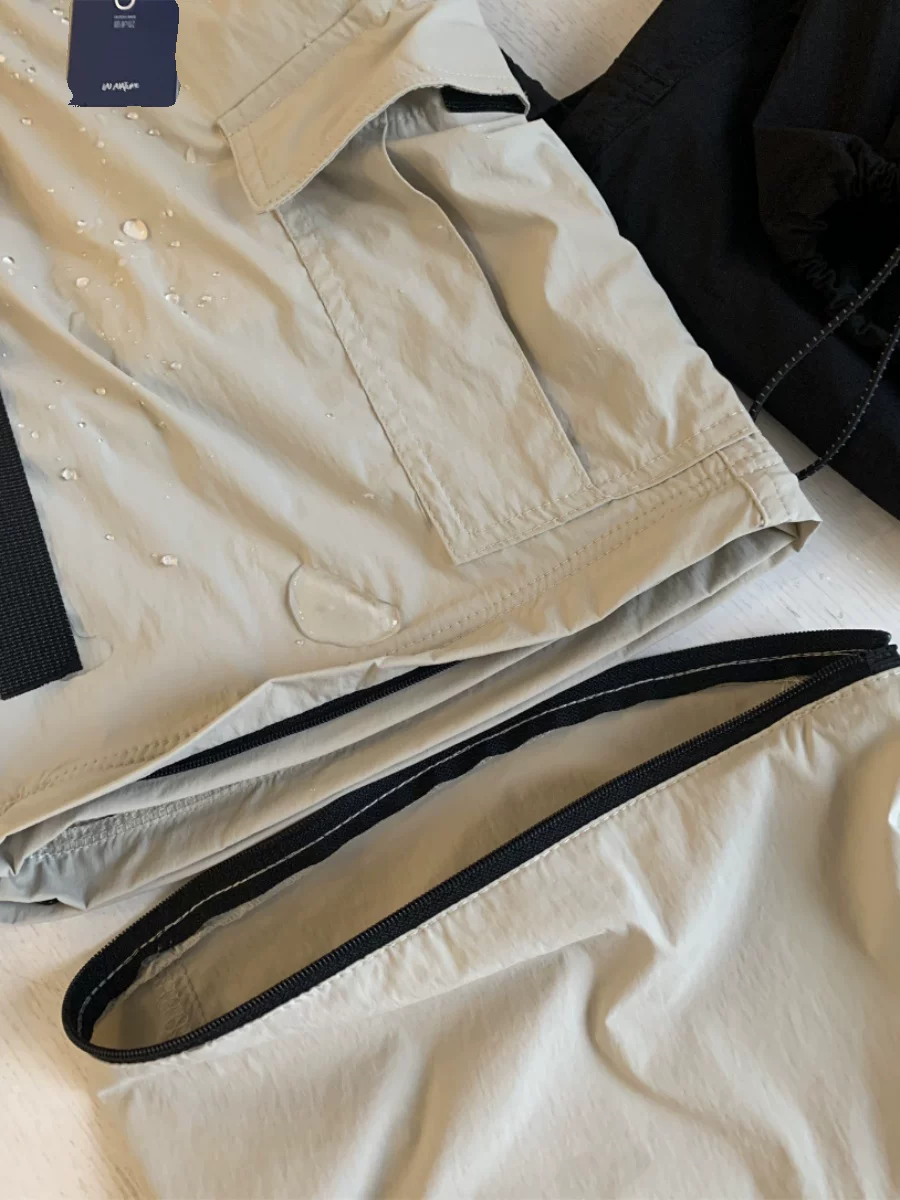 Quần đa năng Don Quixote hai chiều! Quần lính dù đa năng, nhiều túi, chất liệu Teflon chống thấm ba lớp, co giãn, nhẹ, dành cho nam