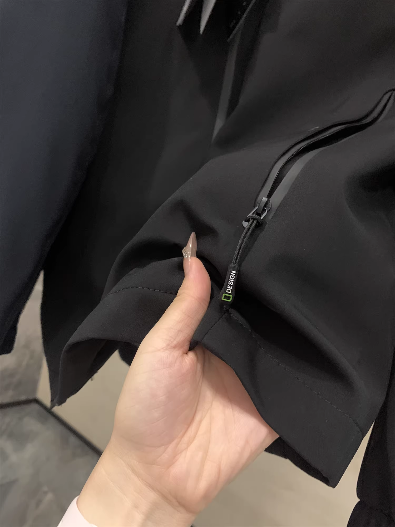 Vải co giãn bốn chiều Don Quixote! Áo khoác thể thao thông thường dành cho nam giới mùa thu đông thoáng khí hợp thời trang