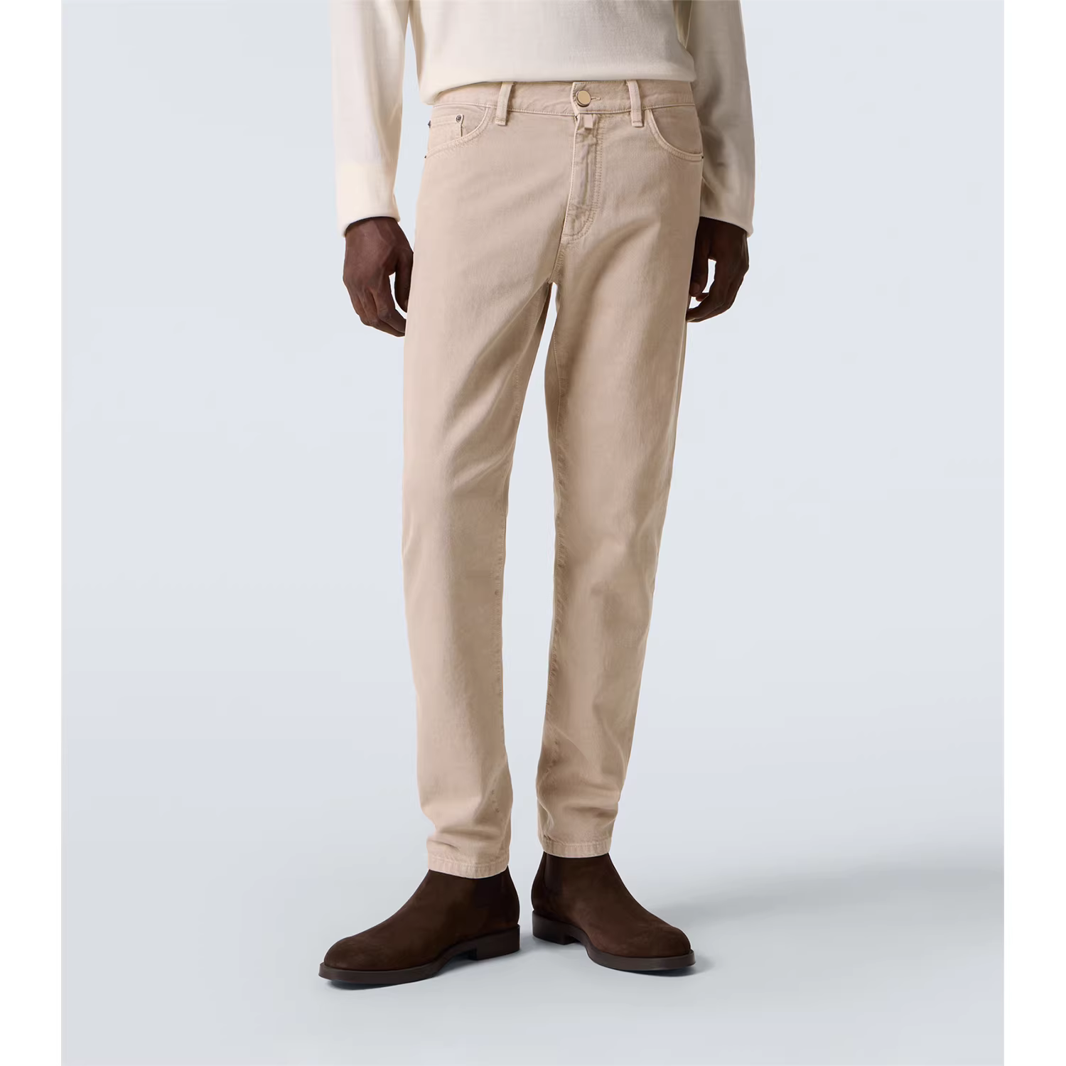 Don Quixote - Sự sang trọng theo phong cách Ý! Sợi len cao cấp! Quần âu ống đứng chất liệu cotton chải kỹ, thân thiện với da, thích hợp cho mùa xuân và mùa thu dành cho nam.