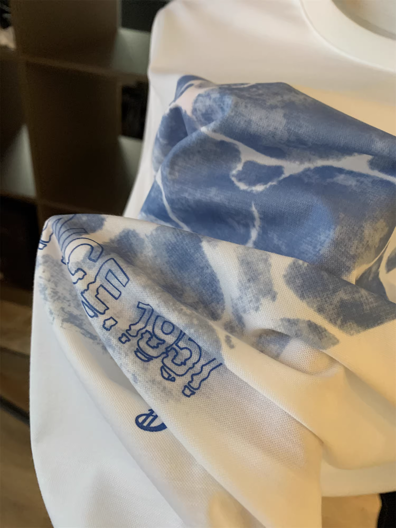 Giảm giá Don Quixote! Mềm mại và bay bổng! Áo thun ngắn tay in hình cổ tròn thoáng khí thân thiện với làn da mùa hè dành cho nam