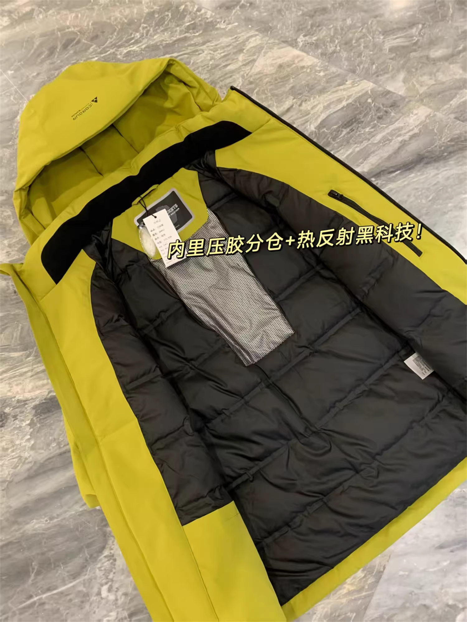 Áo khoác lông vũ cao cấp Don Quixote 90% lông vịt! Chống lạnh và giữ ấm khi đi ngoài trời! Áo khoác lông vũ có mũ trùm đầu dành cho nam mùa đông