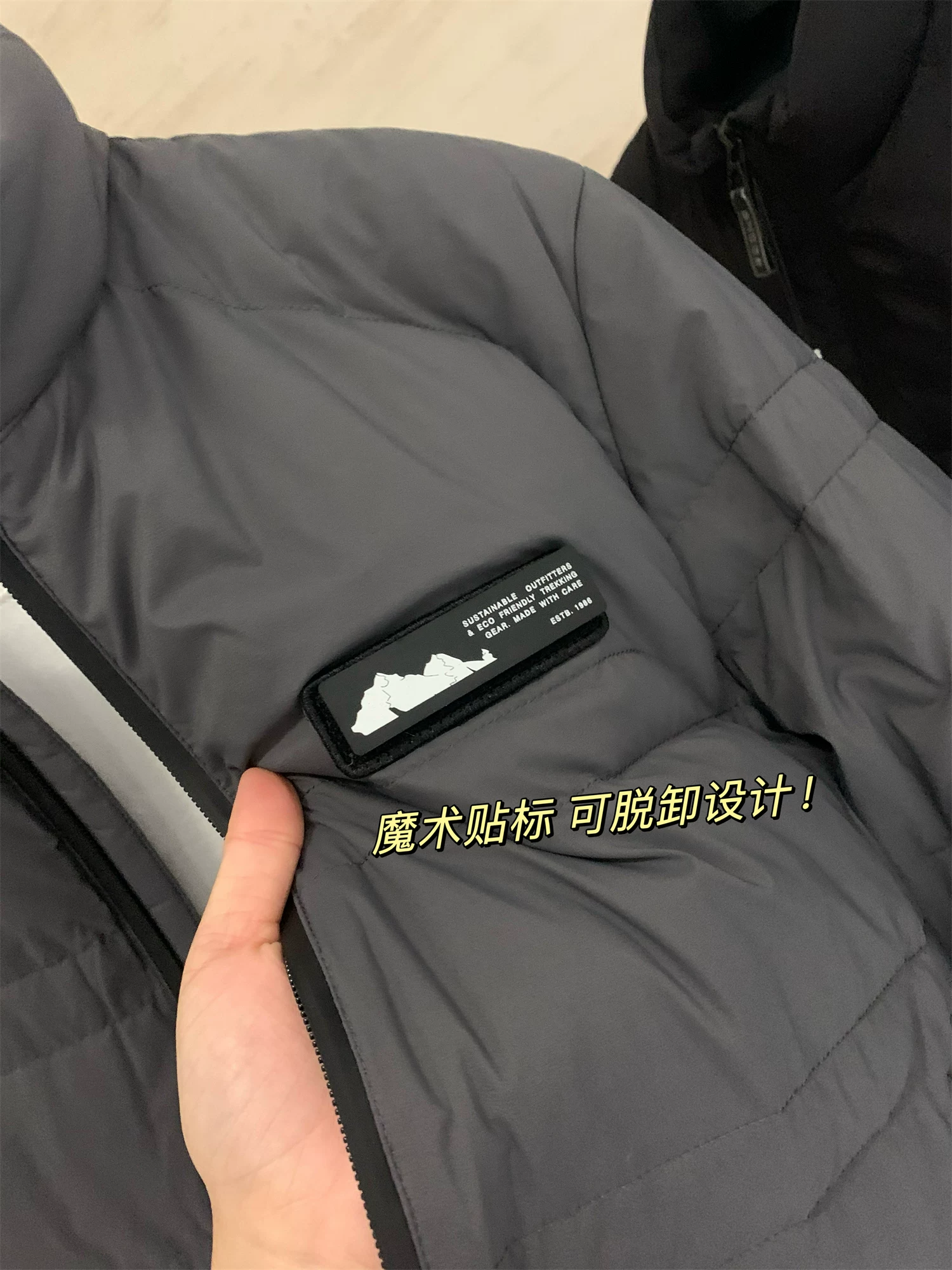 Giảm giá mạnh Don Quixote! Giảm giá 80%! Áo khoác phao nam cổ đứng, nhẹ, ấm, chống thấm mùa đông