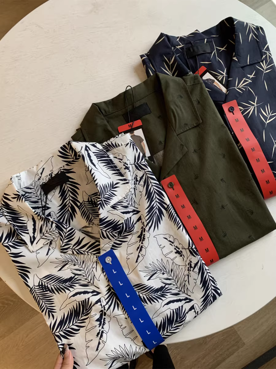 Don Quixote là thương hiệu hàng đầu của Bắc Mỹ! Áo sơ mi ngắn tay kiểu dáng giản dị, thoáng mát và thoáng khí dành cho nam giới mùa hè