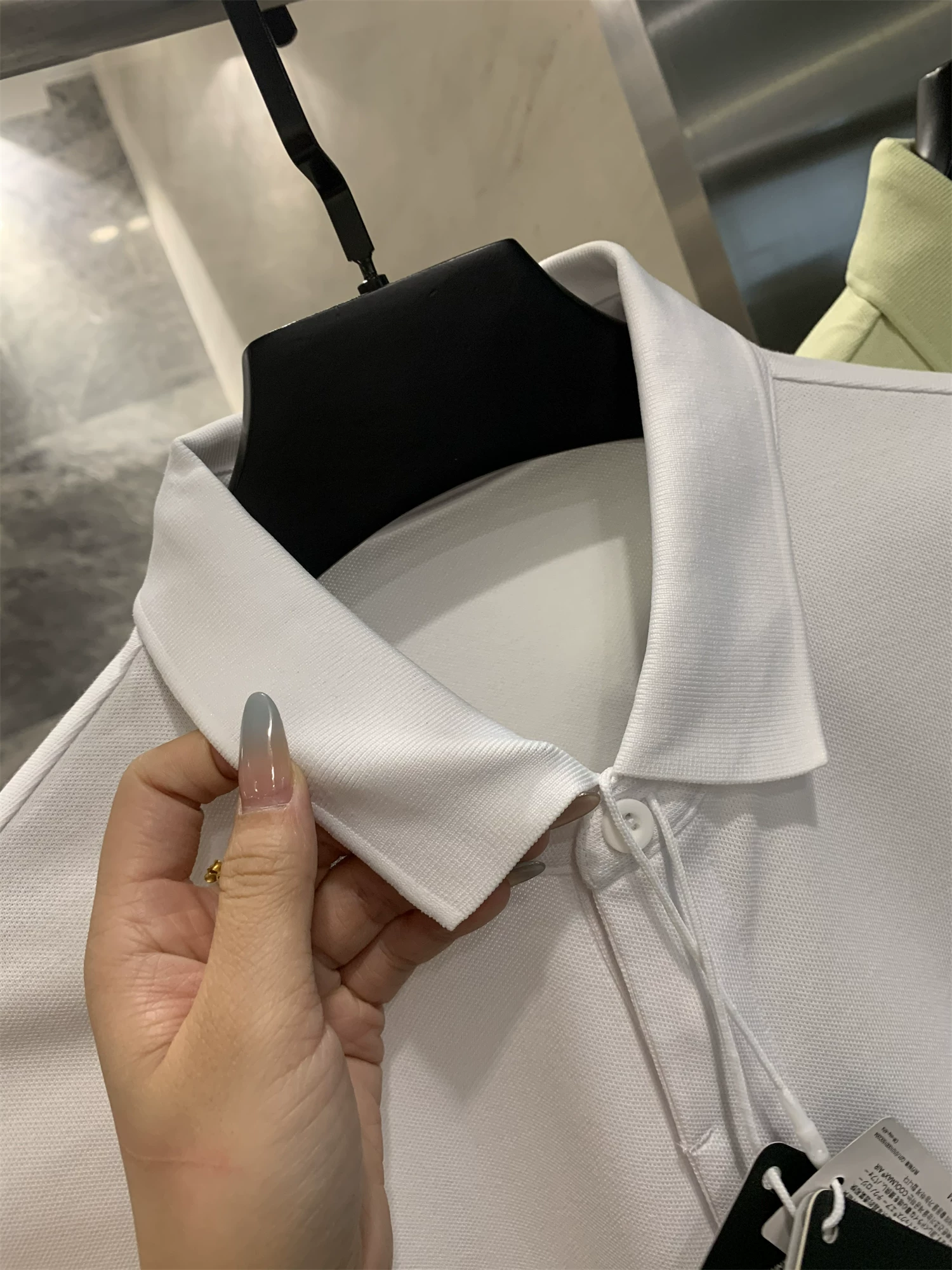 Don Quixote Cool Ice Silk Pique Mesh! Xu hướng áo polo ngắn tay thoáng khí thấm hút mồ hôi mùa hè dành cho nam