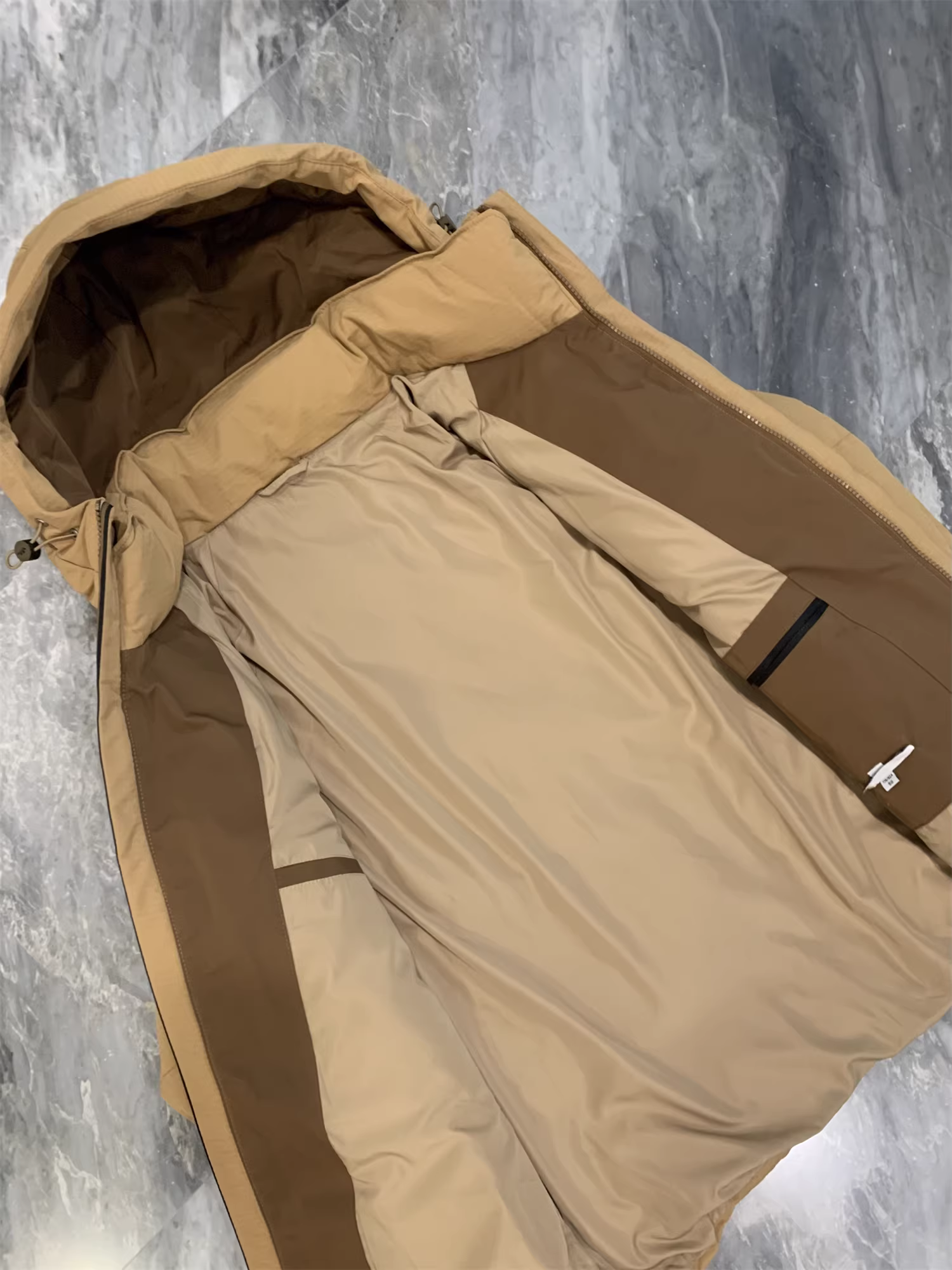 Don Quixote H Family Aurora Series! 90% lông ngỗng! Áo khoác dày có mũ trùm đầu dành cho nam mùa đông.