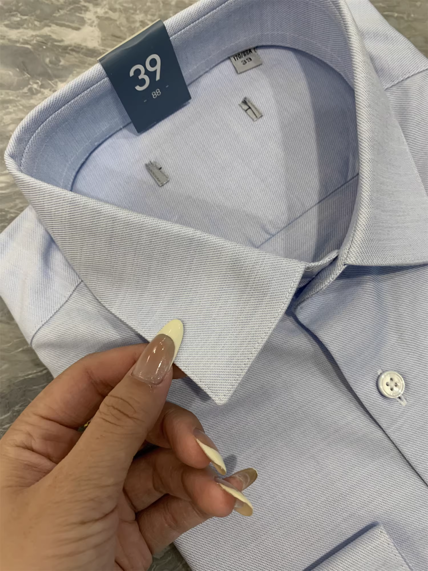 Dòng sản phẩm Don Quixote Light Business! Đầy sức sống! Áo sơ mi nam dài tay màu trơn, phong cách thường ngày, thích hợp cho mùa xuân và mùa hè.