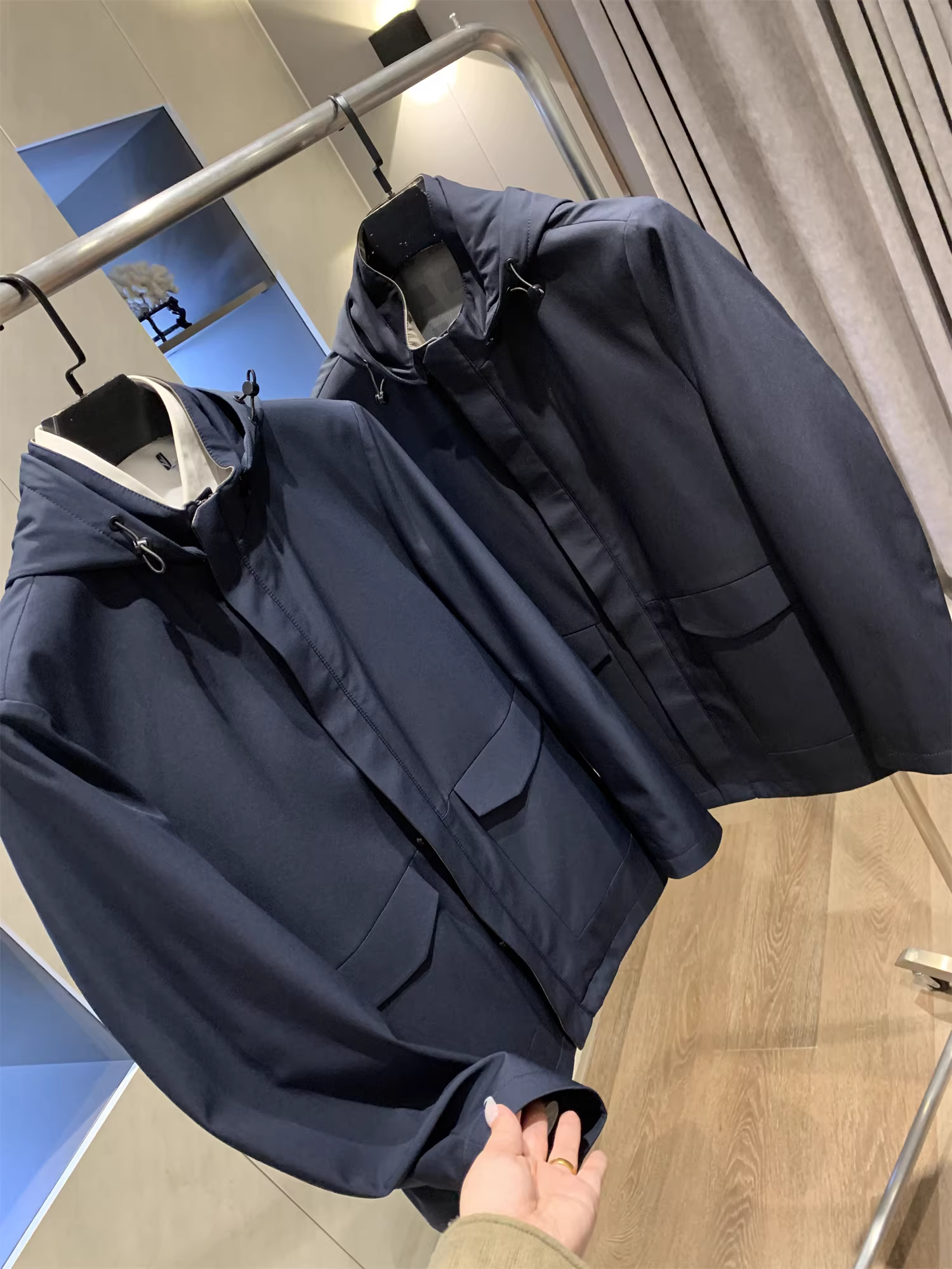 Áo khoác nam công sở lịch lãm, chất liệu mềm mại, không nhăn, dáng thẳng, kiểu dáng thời trang của công ty sản xuất Don Quixote ODM!