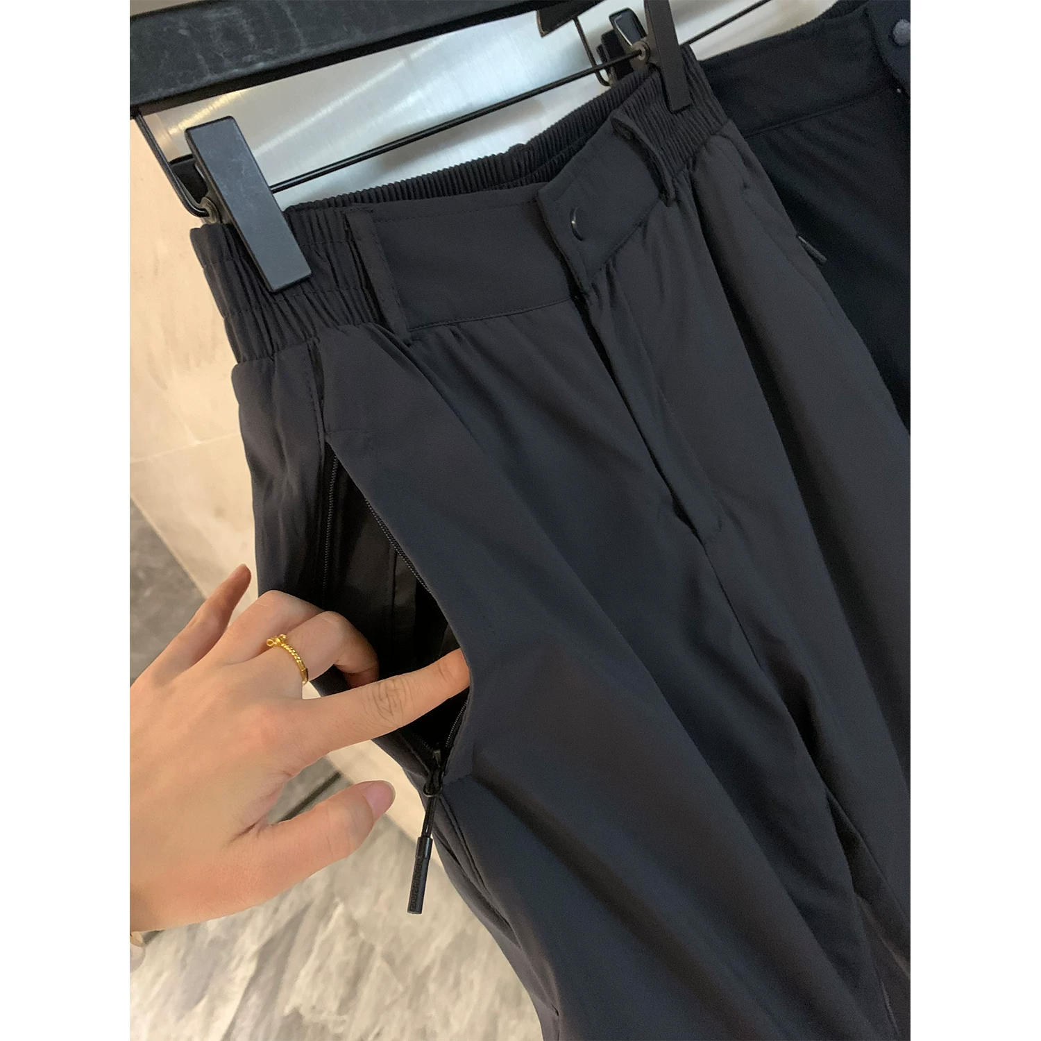 Don Quixote, một chiếc dành cho mùa đông! Có lớp lót lông cừu và dày dặn + công nghệ graphene! Quần thường ngày mùa đông dành cho nam.