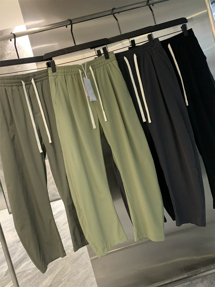 Phiên bản thiết kế Don Quixote! Quần âu nam may đo 3D mềm mại, mịn màng, thoáng khí, kiểu dáng quần scimitar.