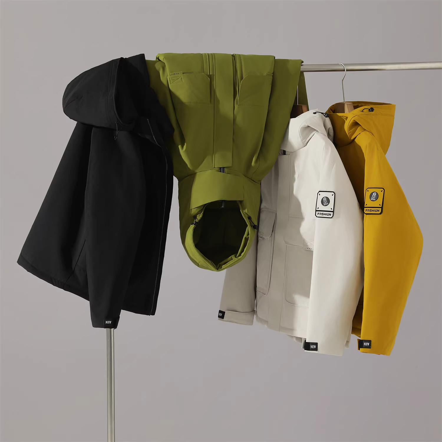 Món đồ không thể thiếu của Don Quixote trong thời tiết lạnh! Lông vũ trắng 90% mềm mại! Áo khoác phao nam mùa đông lót lông cừu và dày dặn giữ ấm.