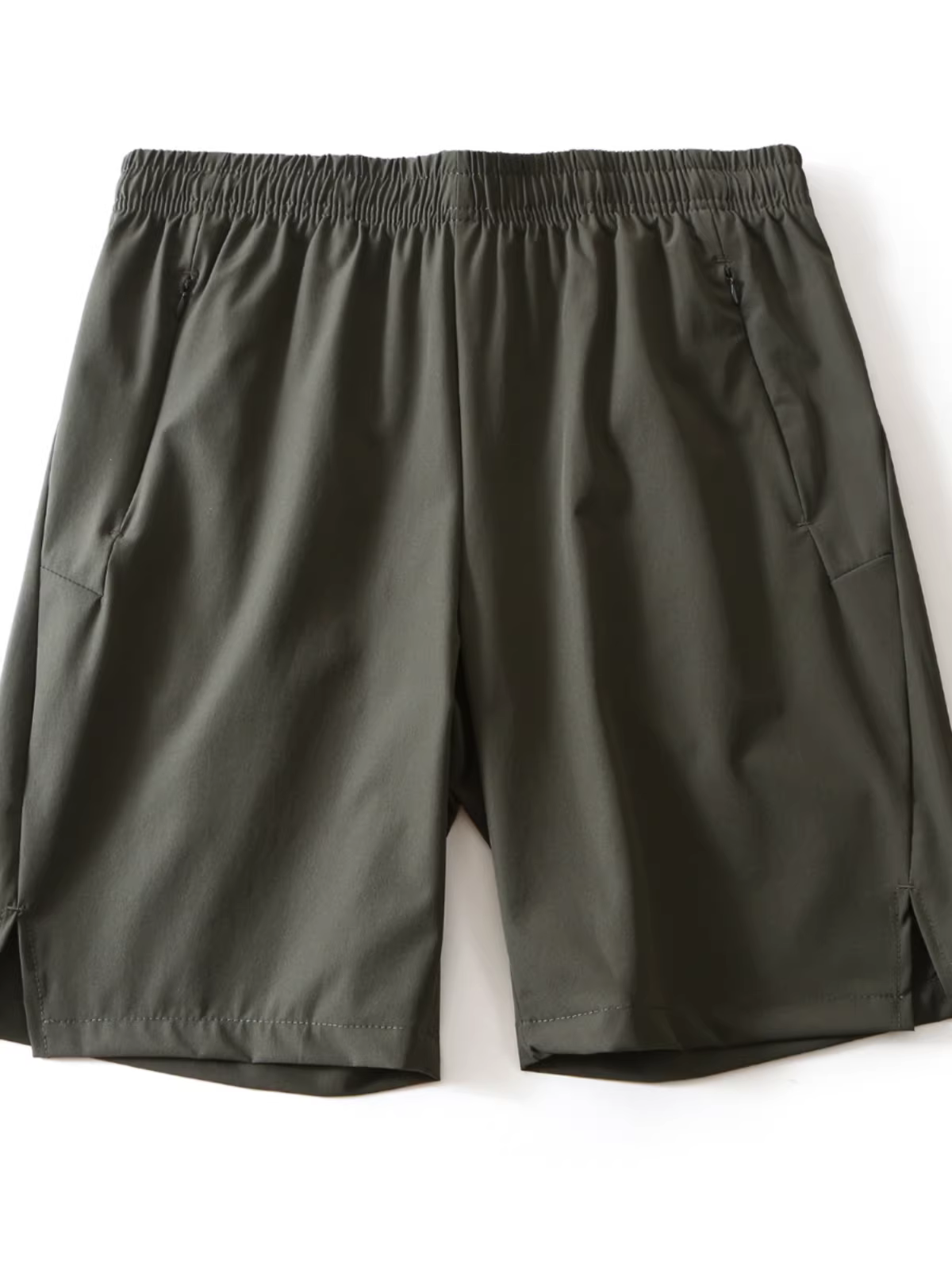 Sản phẩm thể thao ngoài trời Don Quixote! Khóa kéo dính 3M! Quần short thể thao chạy bộ nam thông thường