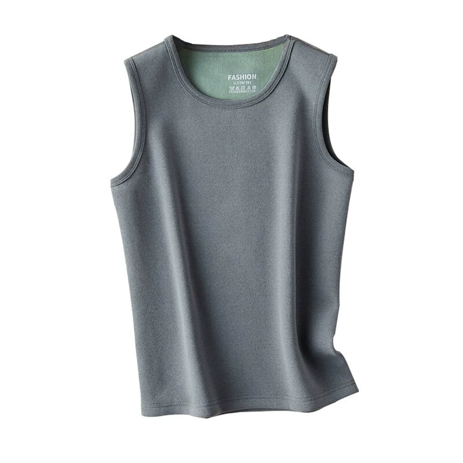 Don Quixote De Rong rất ấm áp và giữ nhiệt! Áo vest nam không tay, lót lông cừu và dày dặn dành cho mùa thu đông.