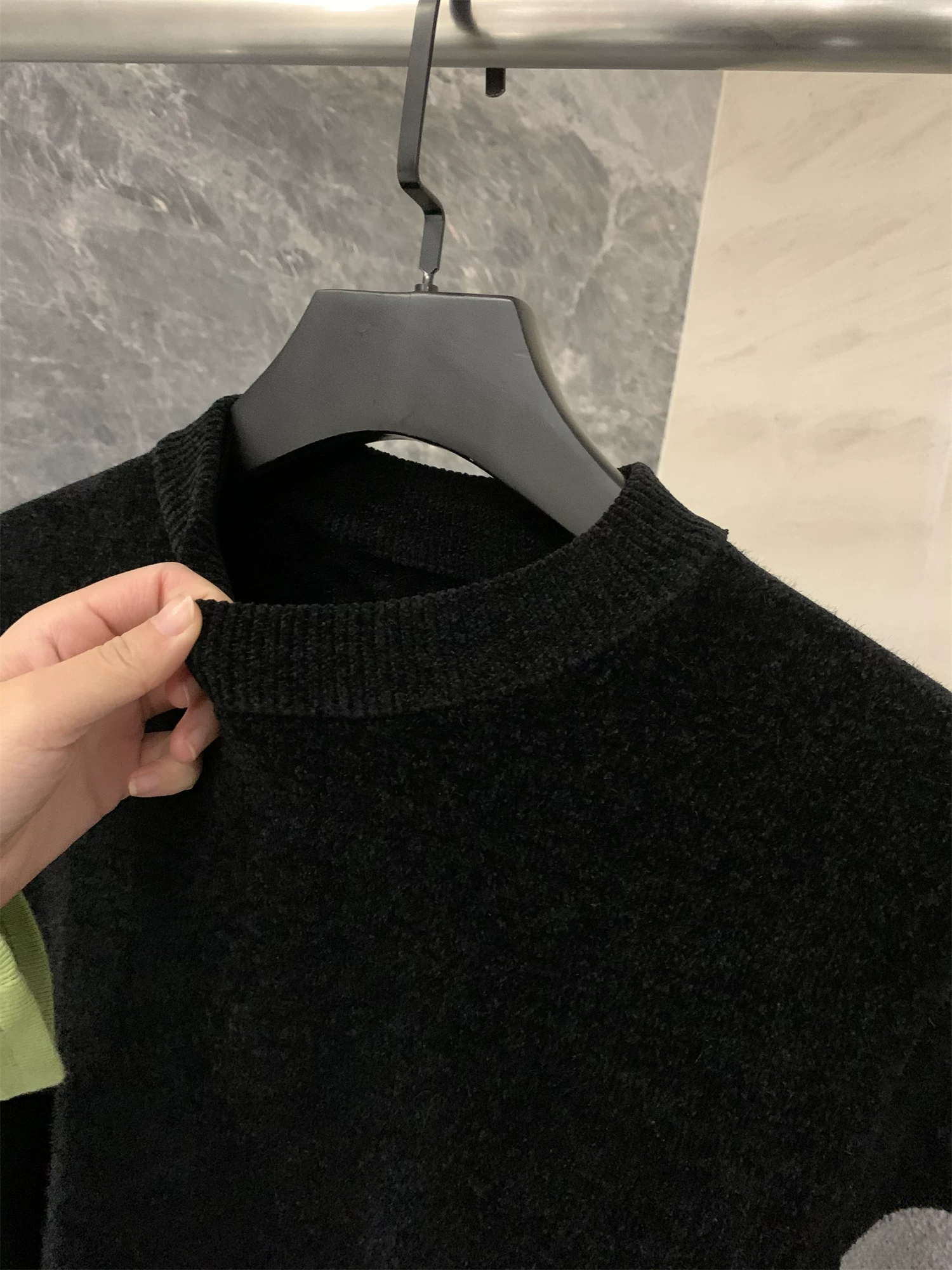 Giảm giá Don Quixote! Áo len dệt kim dày dặn ấm áp mùa thu đông dành cho nam.