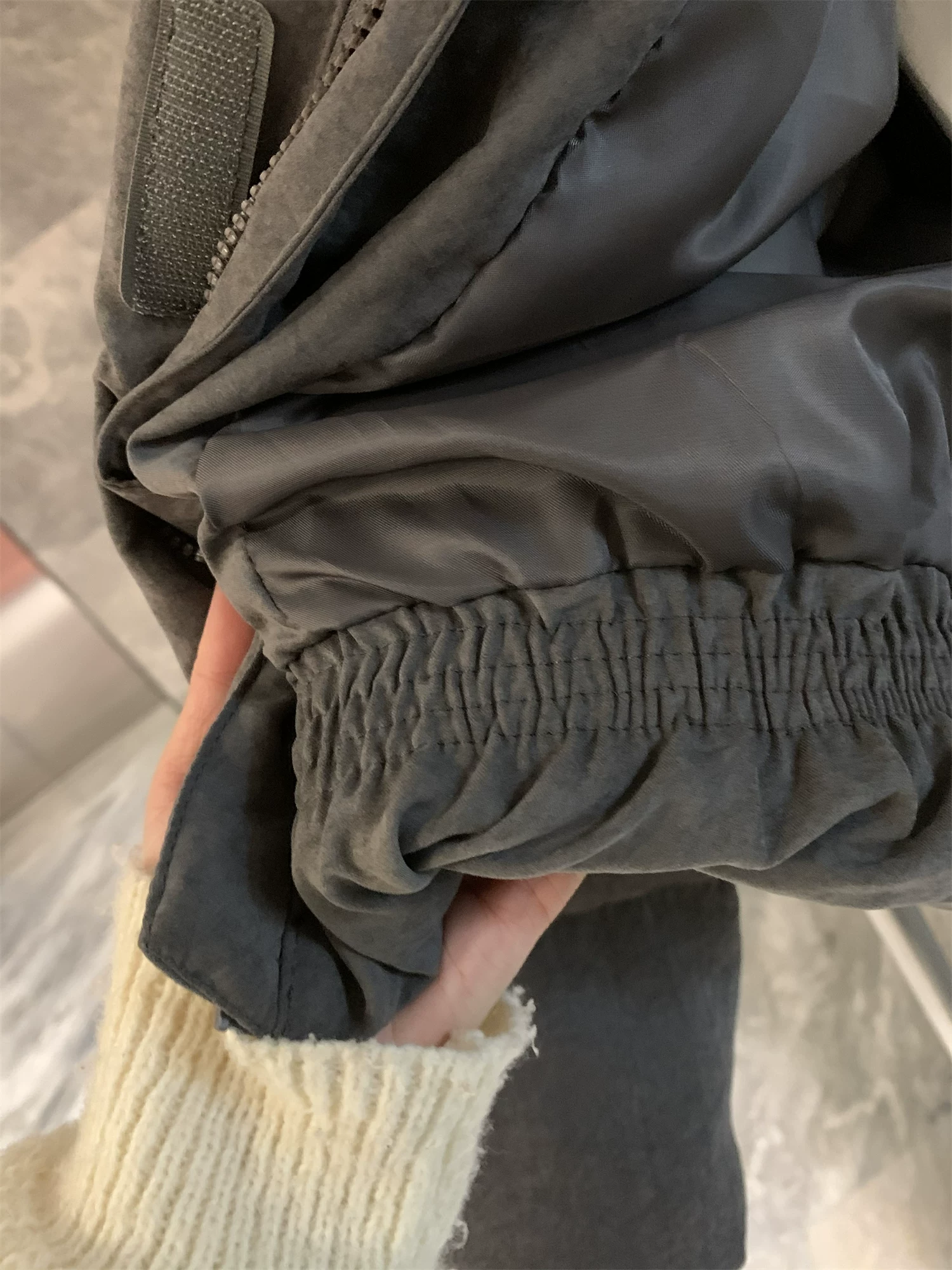 Dòng thiết kế Don Quixote! Chất liệu vải da đào! Áo khoác phao cổ đứng ấm áp dành cho cặp đôi, chất liệu cotton, kiểu dáng thời thượng