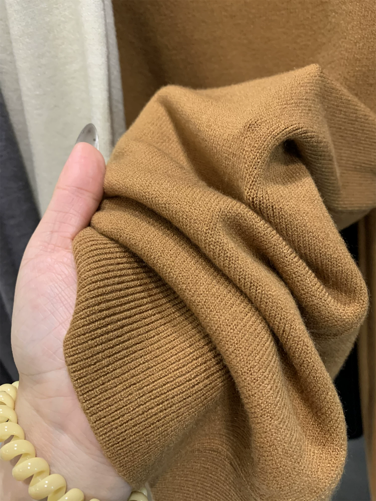 Áo len pha lyocell Don Quixote! Áo len cổ lọ dệt kim ấm áp mùa thu đông dành cho nam