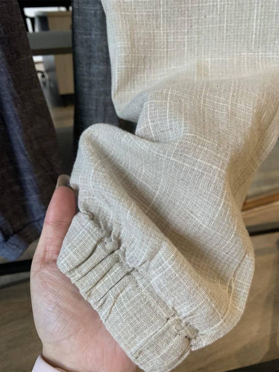 Don Quixote Linen + Cotton! Quần jogger nam mùa hè thấm hút mồ hôi, thoáng khí, thoải mái.