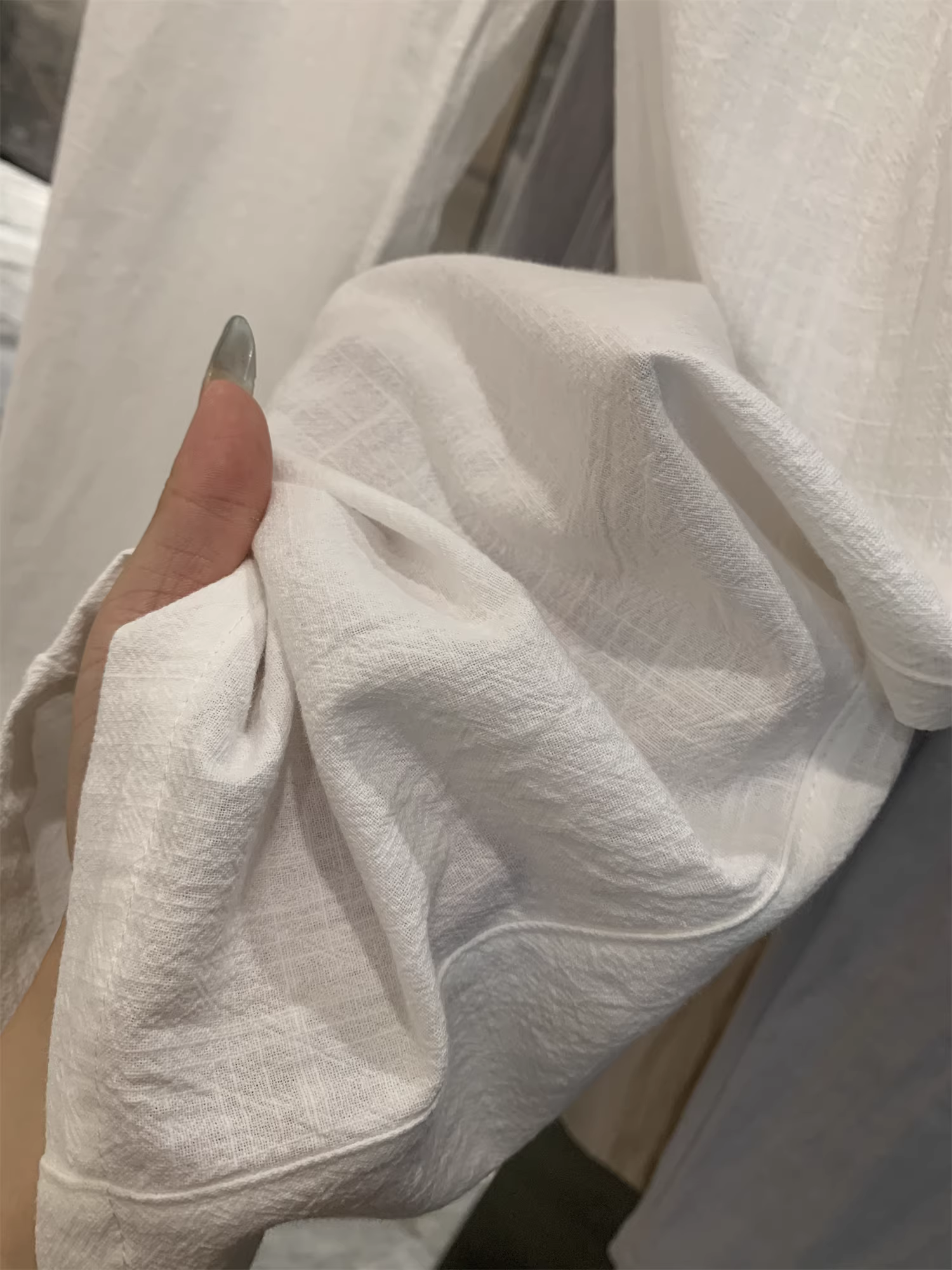 Don Quixote rất thoáng mát! Chất liệu vải cotton tre! Quần âu dáng thẳng, chất liệu thấm hút mồ hôi mùa hè dành cho nam.