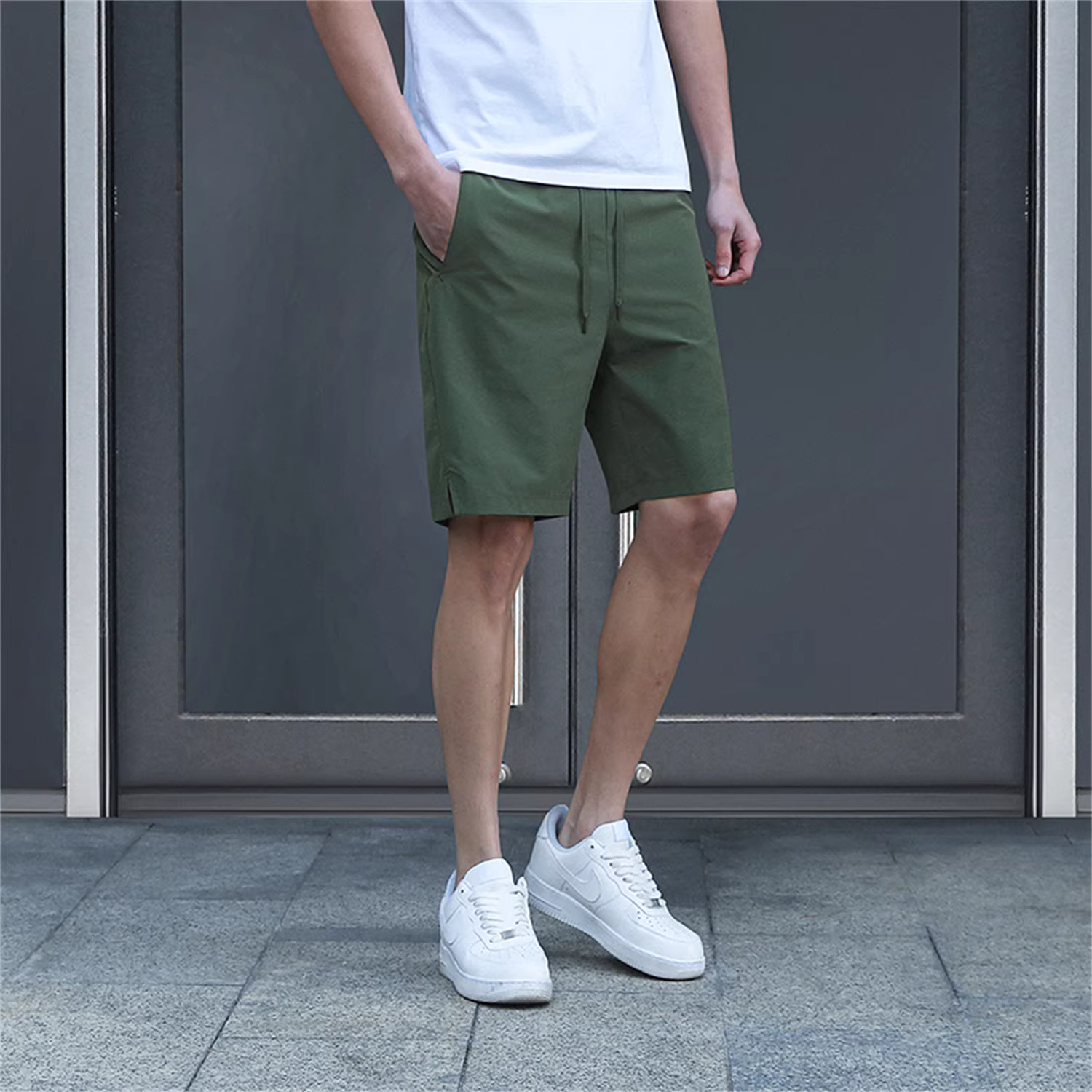 Chức năng ngoài trời của dòng sản phẩm Don Quixote Mountain! Công nghệ nhẹ! Quần short thông thường thoáng khí, nhanh khô mùa hè dành cho nam giới