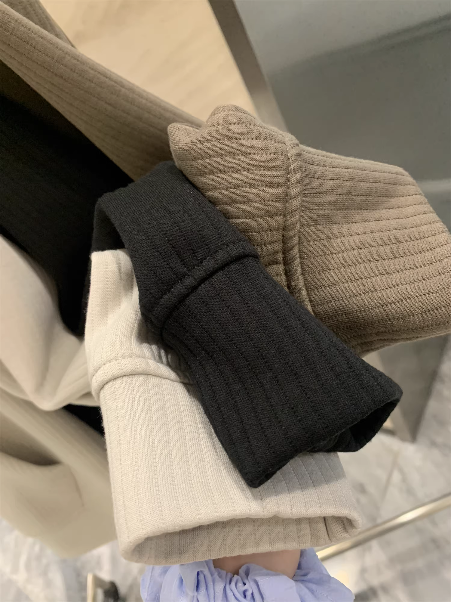 Ưu đãi đặt hàng Don Quixote theo kiểu Pháp! 100% cotton được may theo yêu cầu! Áo nỉ có mũ trùm đầu, sọc dọc thoáng mát, đa năng, phong cách giản dị