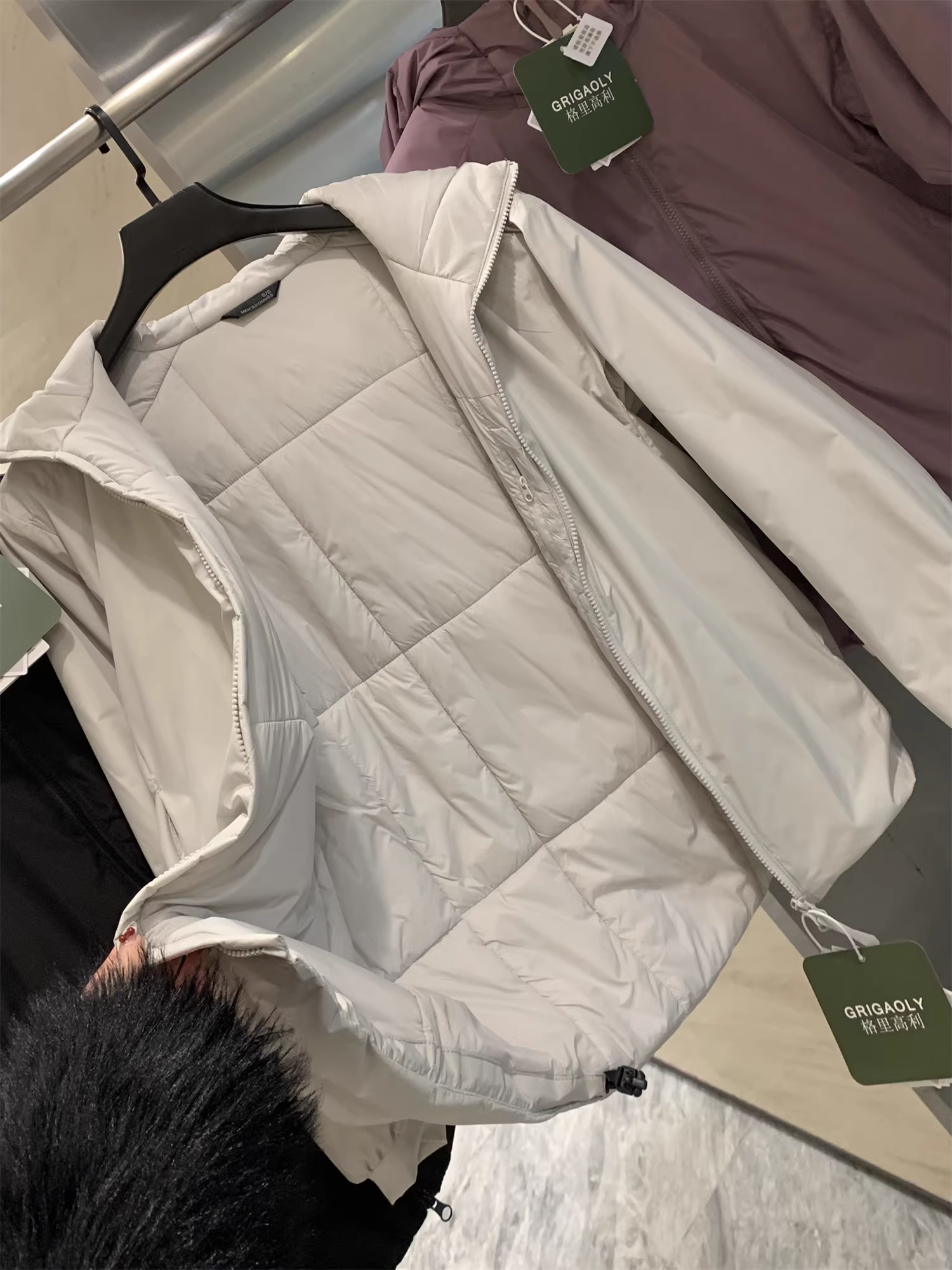 Don Quixote, mềm mại và ấm áp! Unisex! Áo khoác cotton có mũ trùm đầu, chống gió và chống thấm nước mùa đông, hợp thời trang.