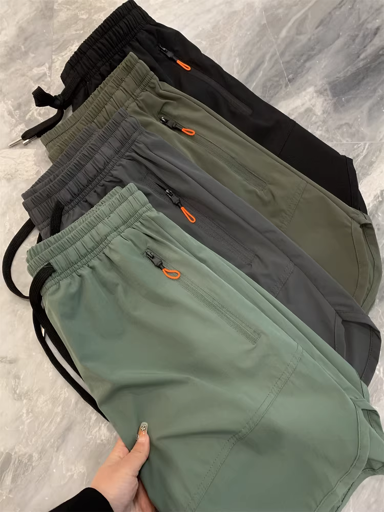 Don Quixote Outdoor! Quần short nam mùa hè đơn giản, nhanh khô, nhẹ, thoáng khí, kiểu dáng thời trang năm điểm.