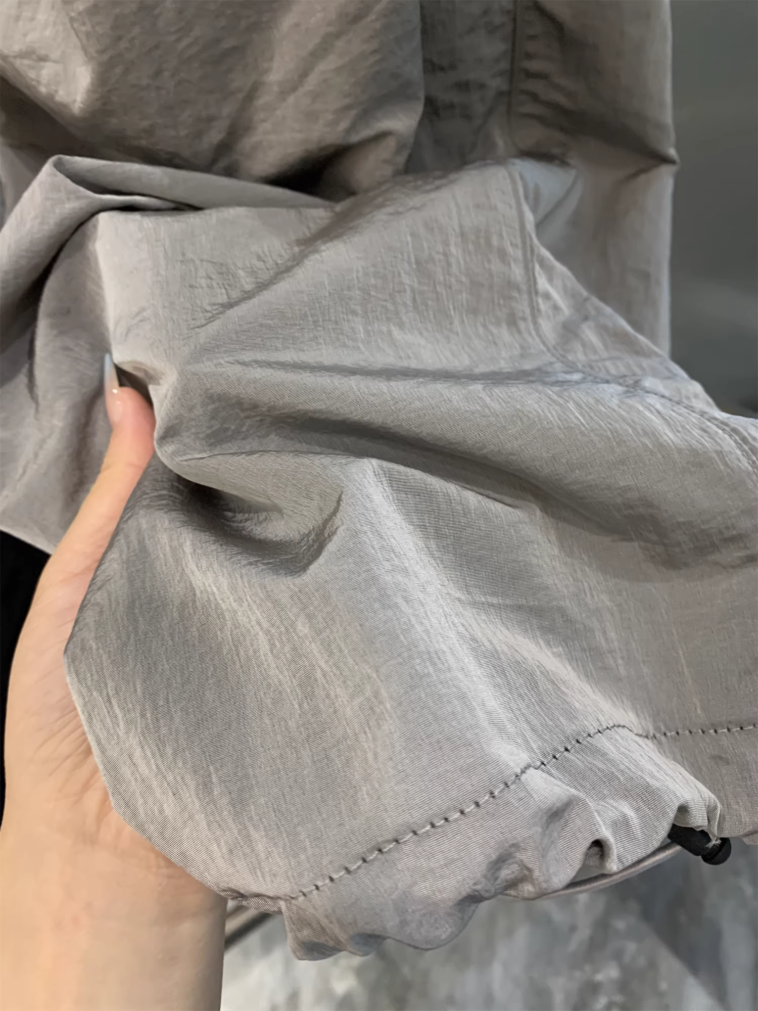 Don Quixote mang phong cách chức năng của người Mỹ! Unisex! Quần thường ngày có dây rút thoáng khí mát mẻ ngoài trời