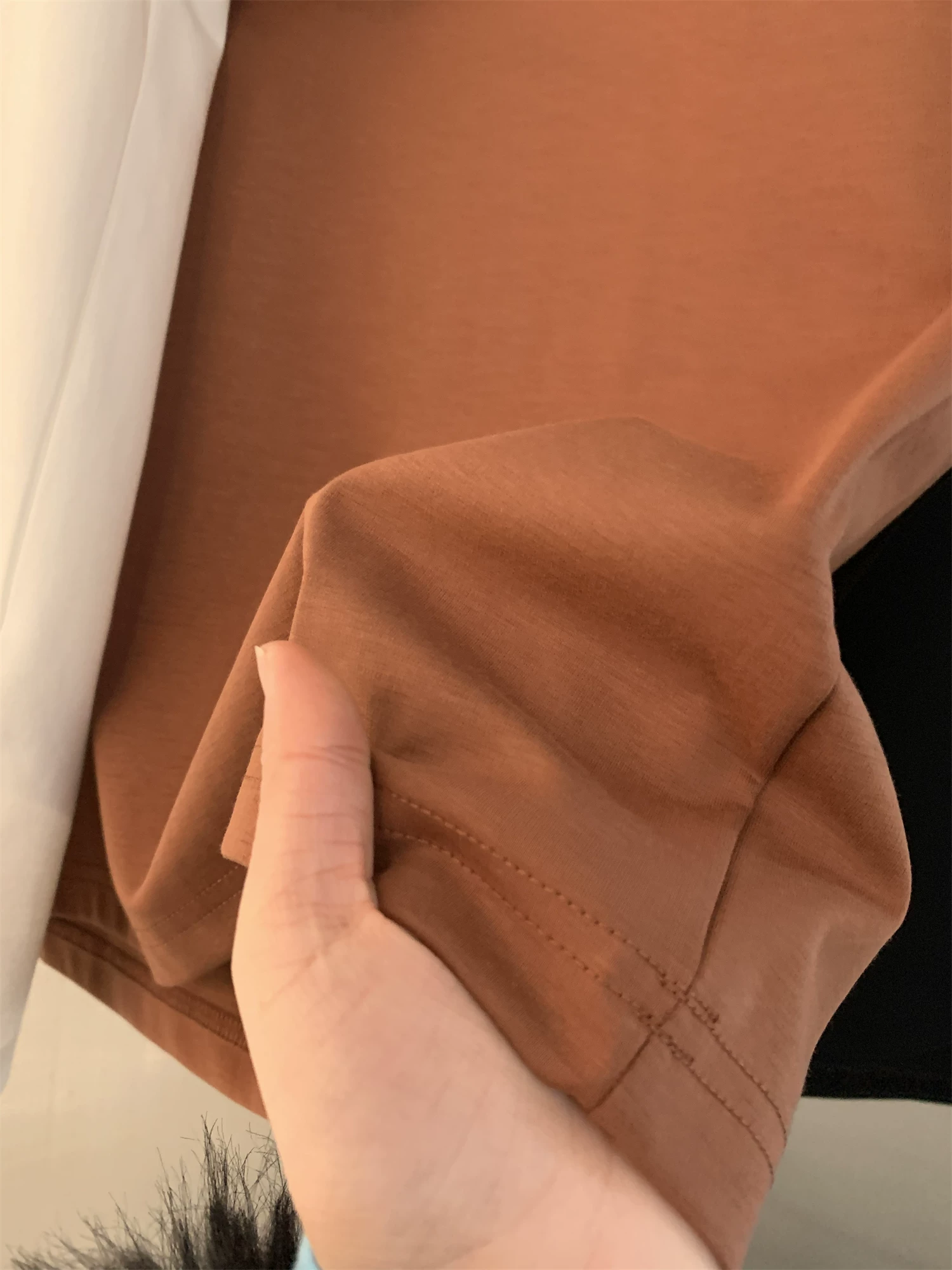 Phong cách nhà thiết kế Don Quixote! Thiết kế nổi 3D! Áo thun ngắn tay màu trơn mùa hè, phong cách giản dị, đa năng, dành cho cặp đôi.